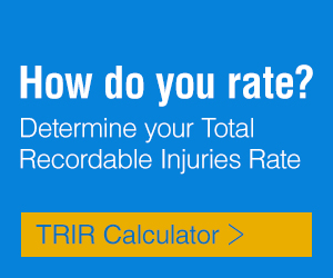 How do you rate? Determine your Total Recordable Injuries Rate with our TRIR Calculator